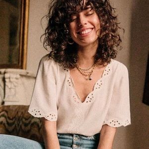 Sezane Francia Blouse